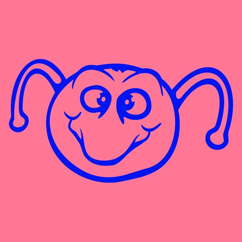 Chenille douce douce petits sourires amicale heureuse