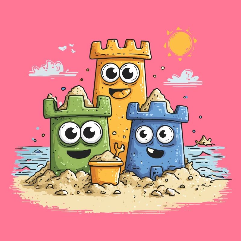 Héros bac à sable sur la plage