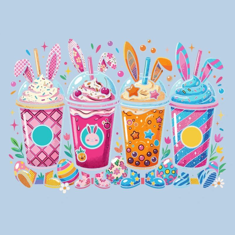 Easter Bunny Shake Set