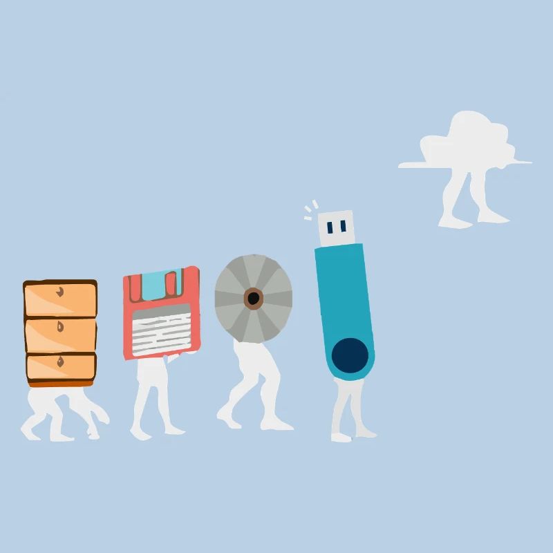 Cloud Computing Funny Programmer Data AI Software