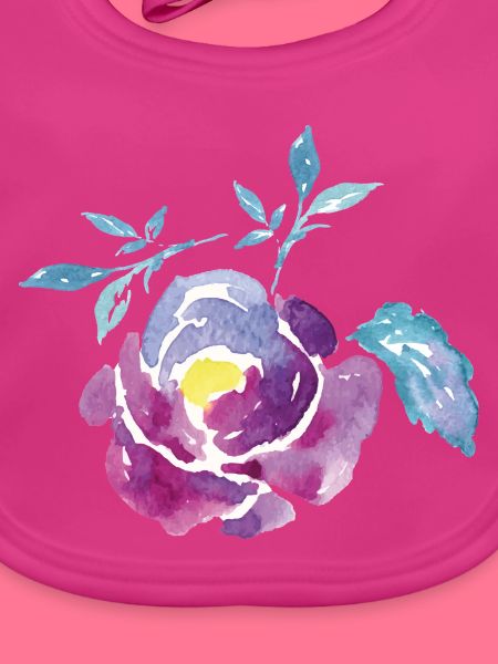 Wasserfarbene Rosenblüte