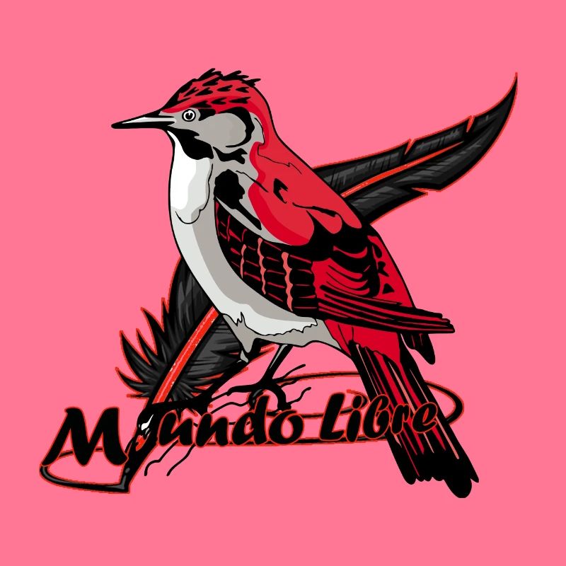 Oiseau Flytrap rouge