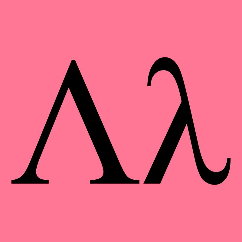 Lambda griechischen Buchstaben Bruderschaft von