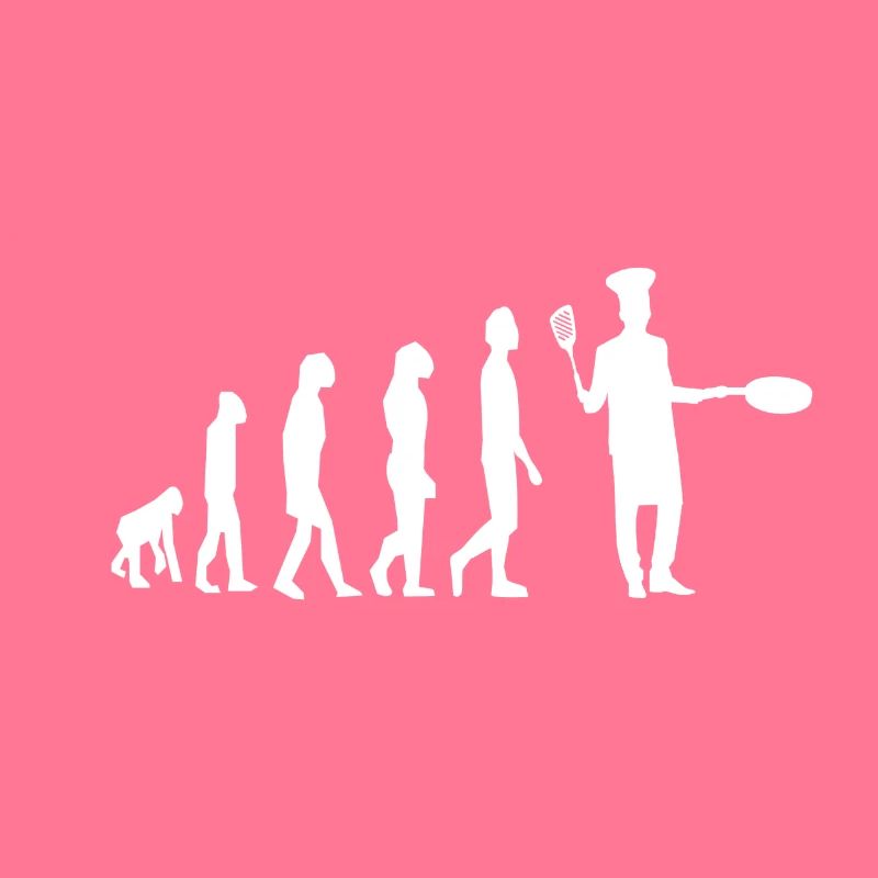 Koch Kochen Traumberuf Evolution