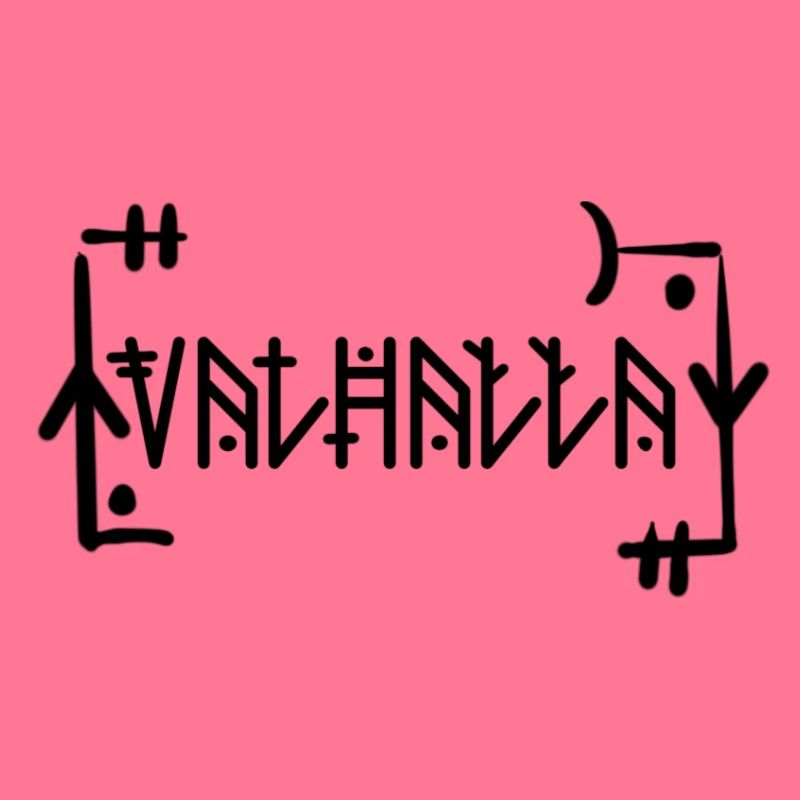 Valhalla Wikinger Runen Design