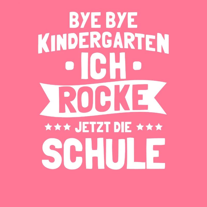 Bye bye Kindergarten, Schule, Einschulung