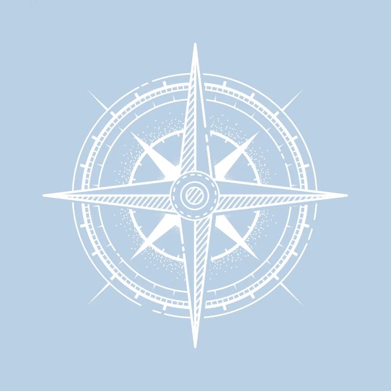 Compass Compass compass needle lake sea scout