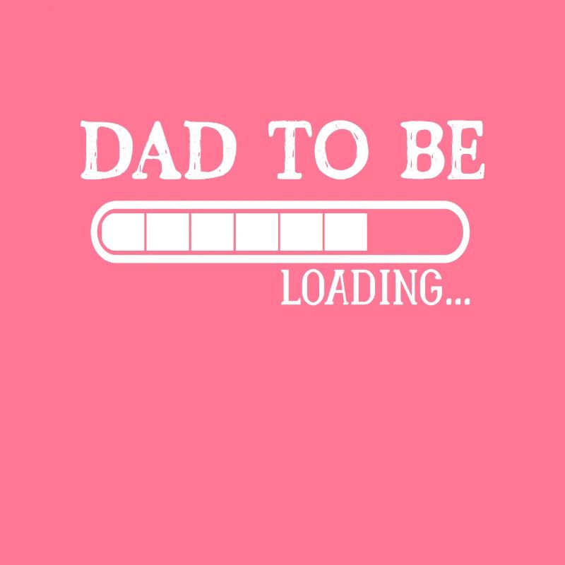 DAD TO BE LOADING Werdende Väter geschenkidee