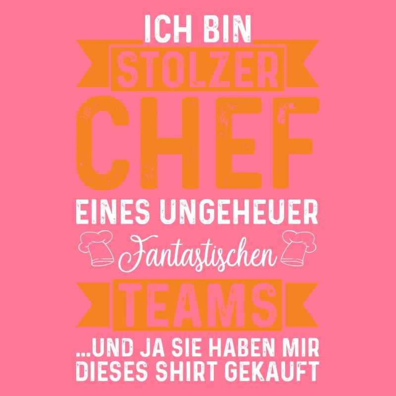 Ich bin stolzer Chef eines Teams Geschenk