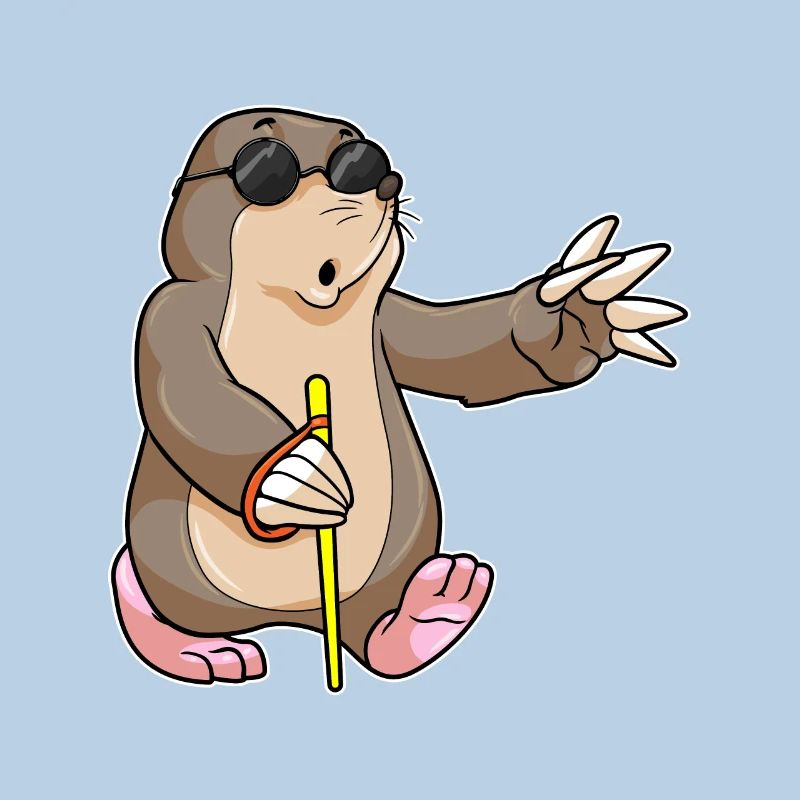 Mole Blind Funny