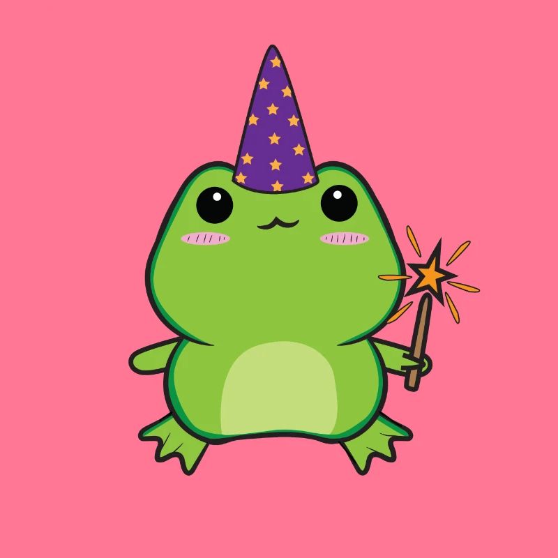 Cottagecore Aesthetic Kawaii Zauberer Hut Magic