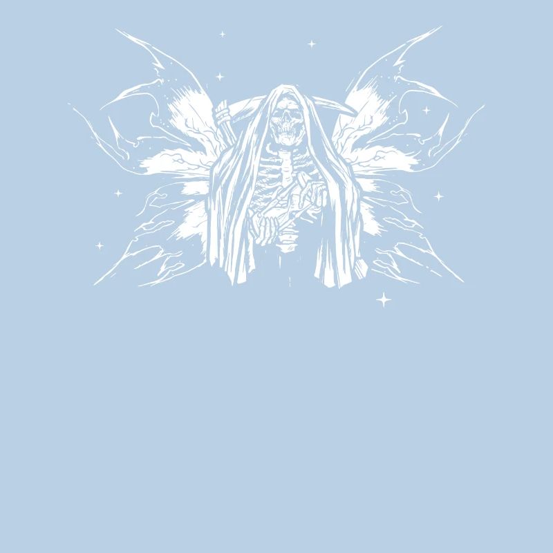 Fairycore Aesthetic Fee Skeleton Grim Reaper Goth