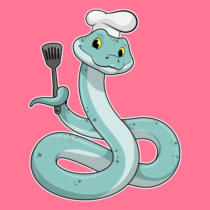 Queue as a chef with a chef's hat