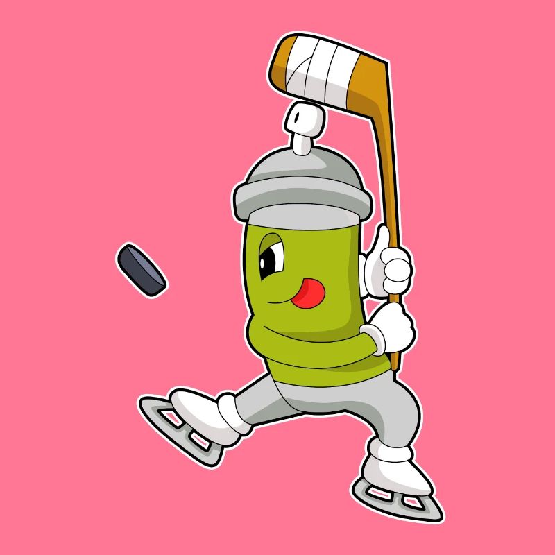 Eisspray Eishockey Eishockeyschläger