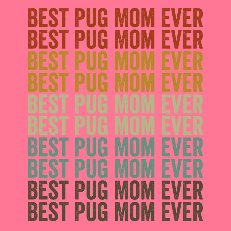 Beste Mops-Mutter aller Zeiten Mops-Mutter Mops-Hu