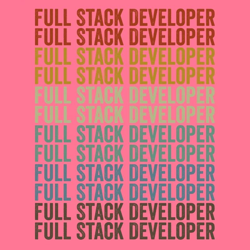 Full Stack Developer Coding Programmer Full St