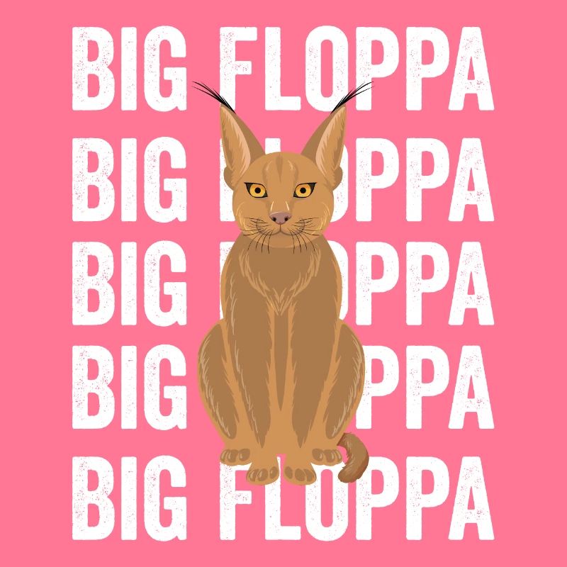 Großer Floppa Karakal Katze Meme