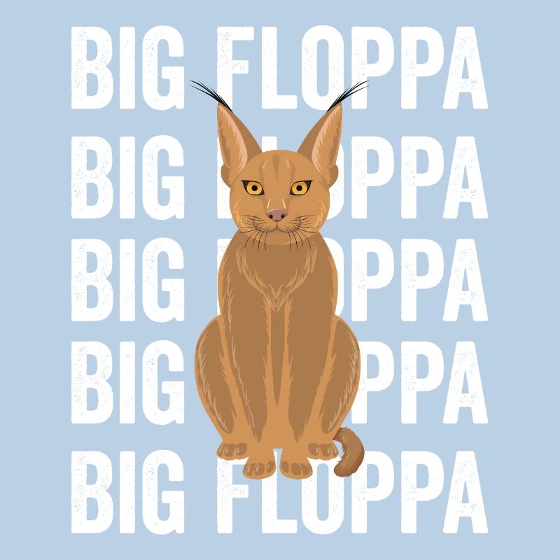 Großer Floppa Karakal Katze Meme