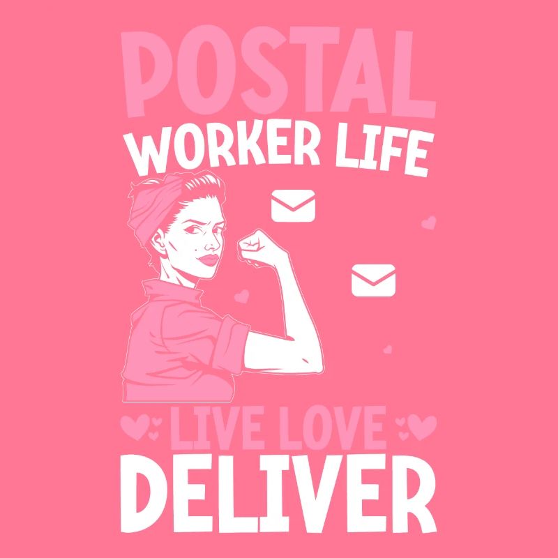 Postal workers deliver postal workers