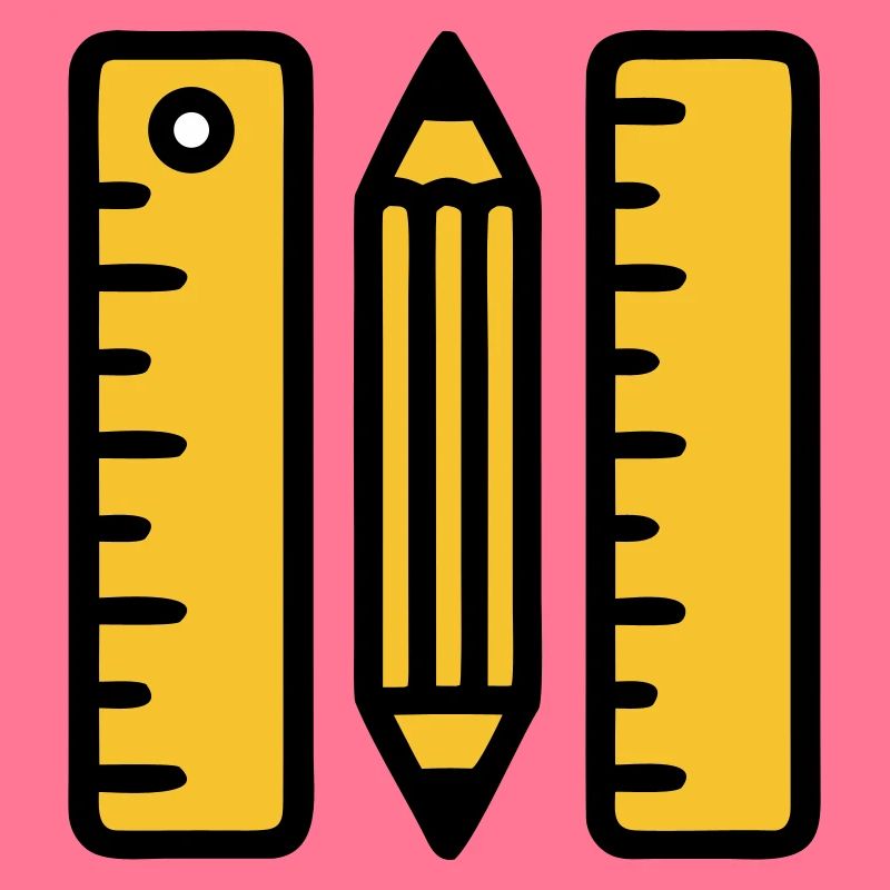 Règles-stylo dessinant l’architecture