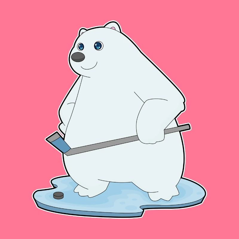 Eisbär Eishockey Eishockeyschläger
