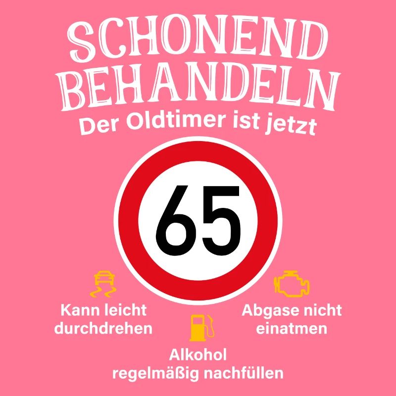 65. Geburtstag Schonend Behandeln Oldtimer Ist 65