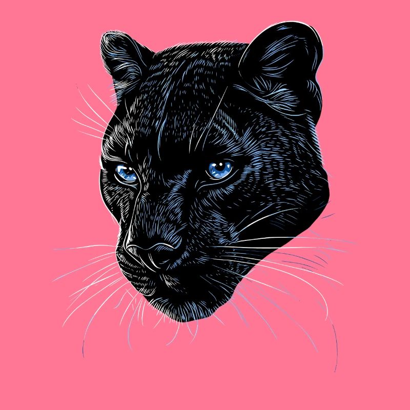 Panthère Léopard Grand Chat Mignon Gros Chat Panter
