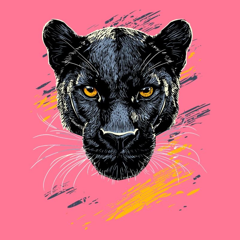 Panthère Léopard Grand Chat Mignon Gros Chat Panter