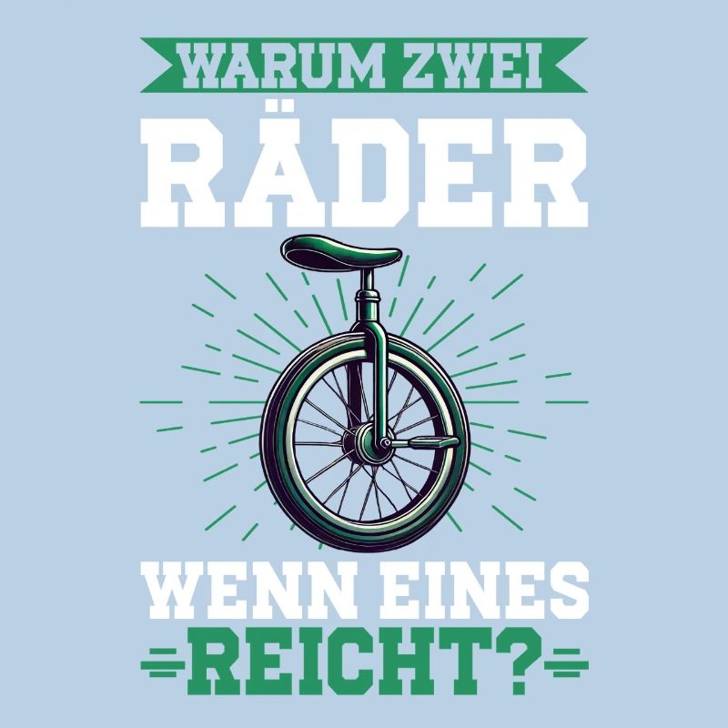 Why two wheels when one is enough