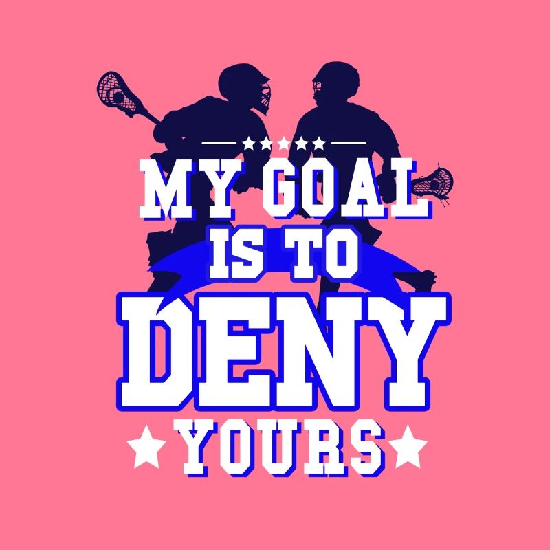 Mon objectif est de refuser votre conception de lacrosse