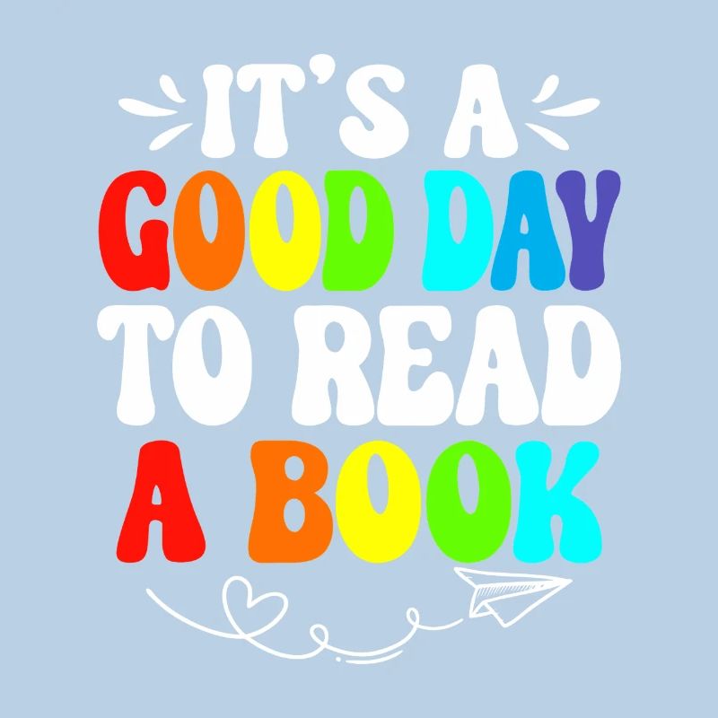 Rainbow Reading Day Quote Tee