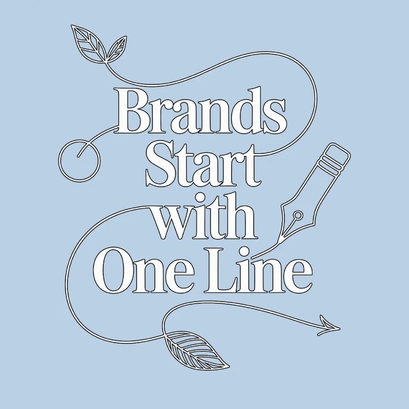 Les marques de designers de logos commencent avec le graphiste