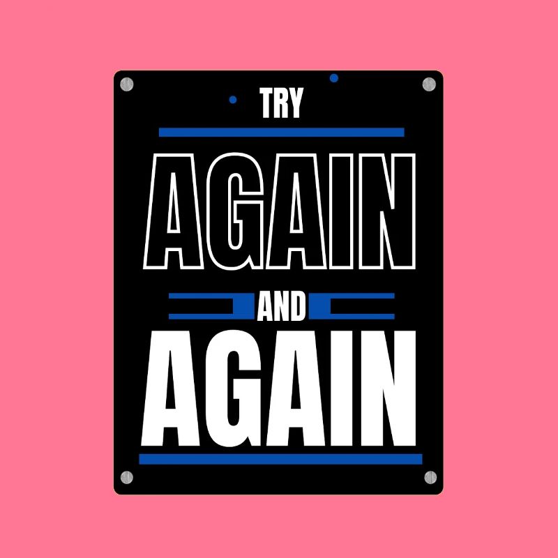 Try again