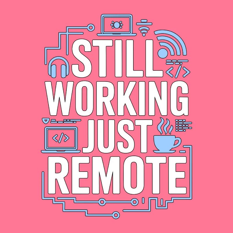 Remote Developer Still Working Remote Tech Worker