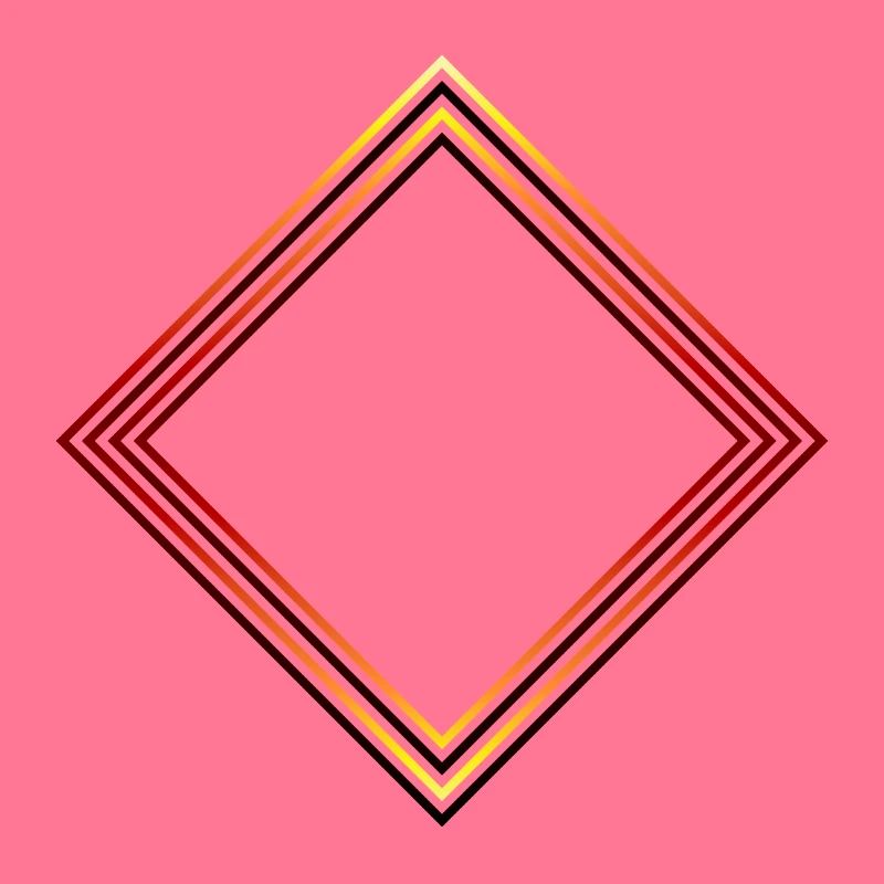 Rhombus, hipster, rectangle, frame, square, check