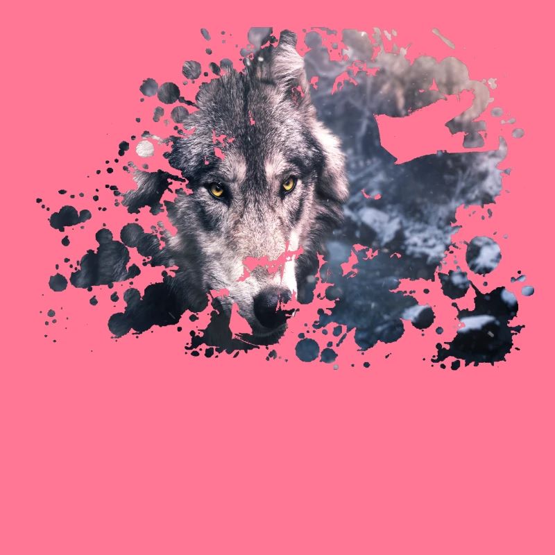 Wolf Farb Splash