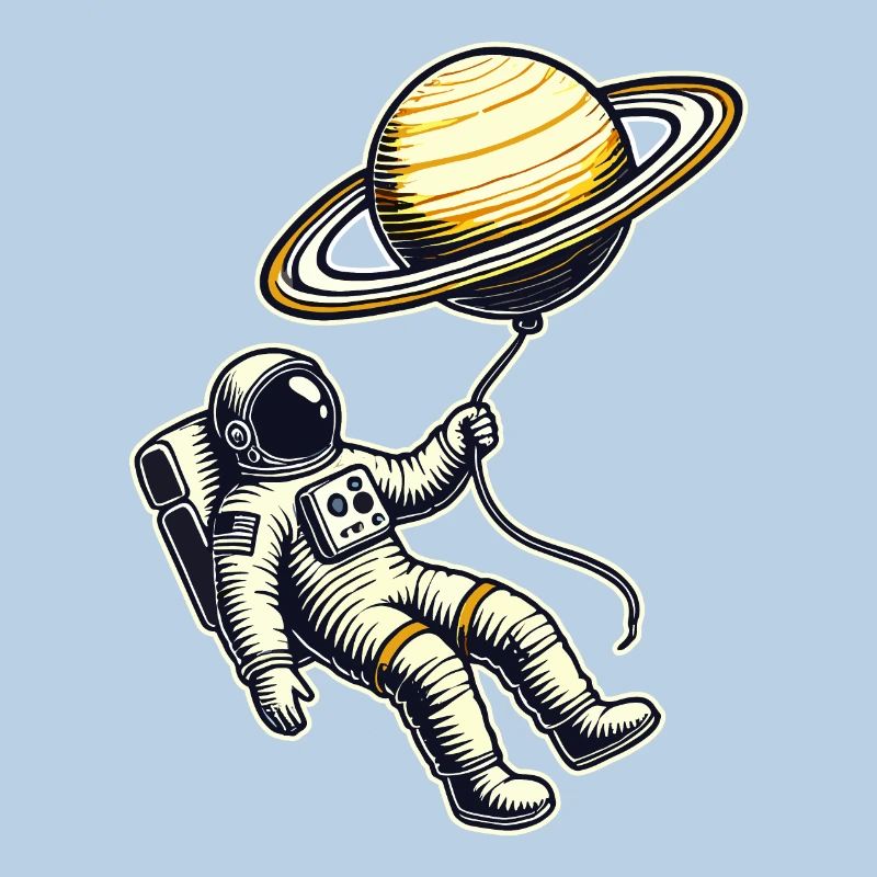 Flotter avec Saturne – Conception d’un ballon astronaute