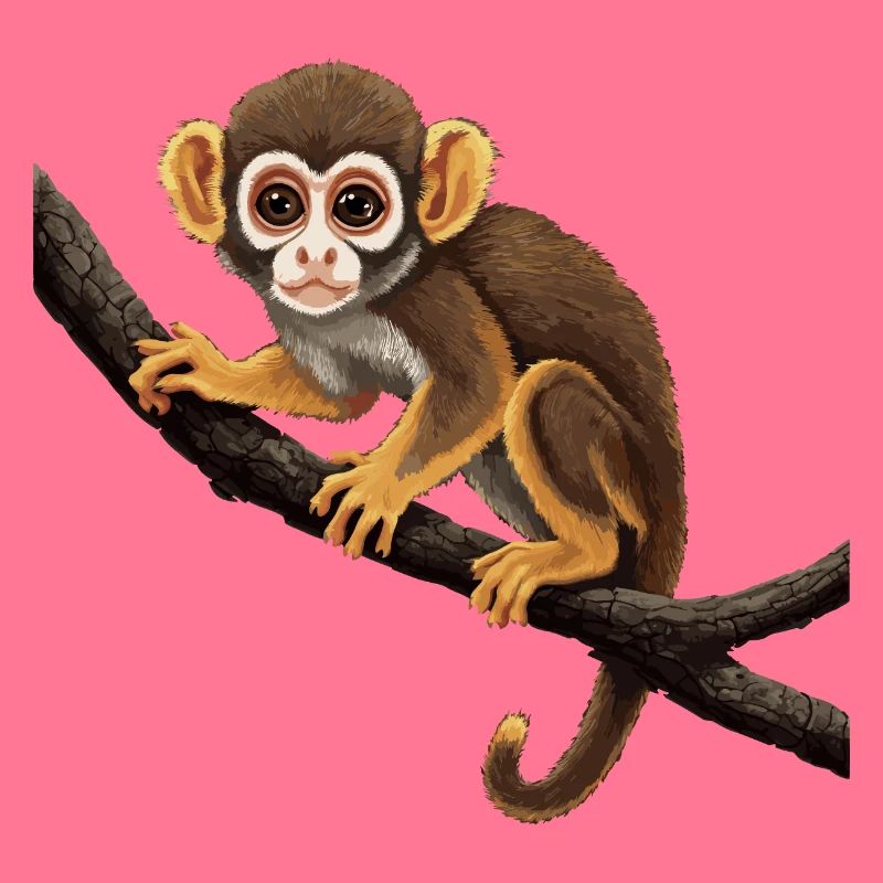 Squirrel monkey Squirrel monkey monkey monkey baby