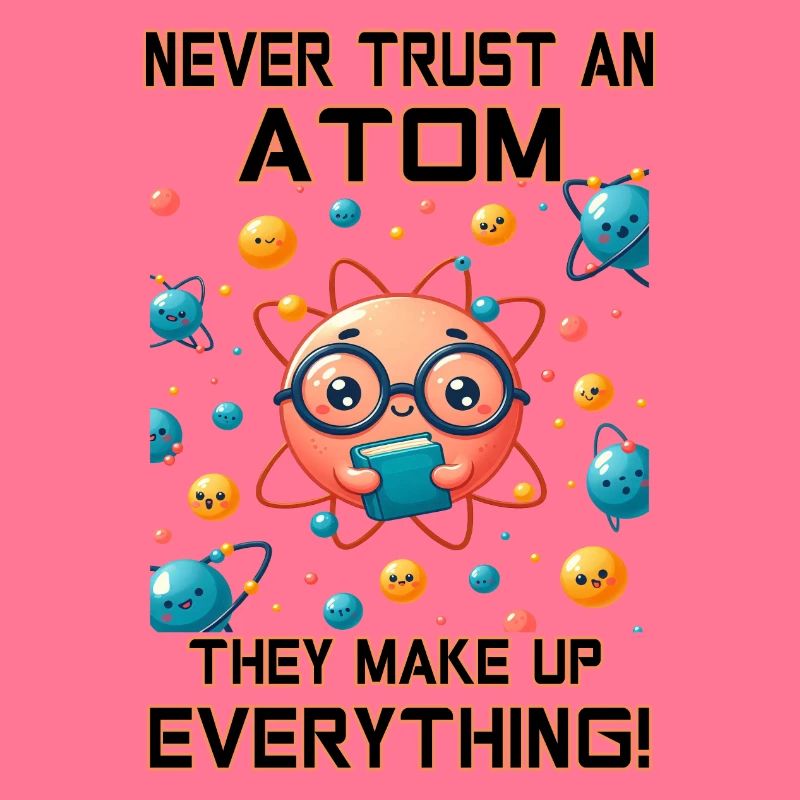 Never trust an Atom - they make up everything!