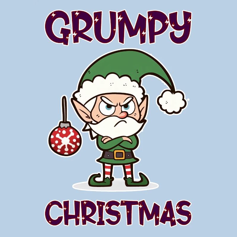 Grumpy Christmas Elf