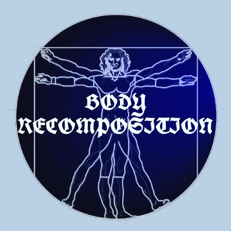 CONCEPTION DE LOGO DE RECOMPOSITION CORPORELLE