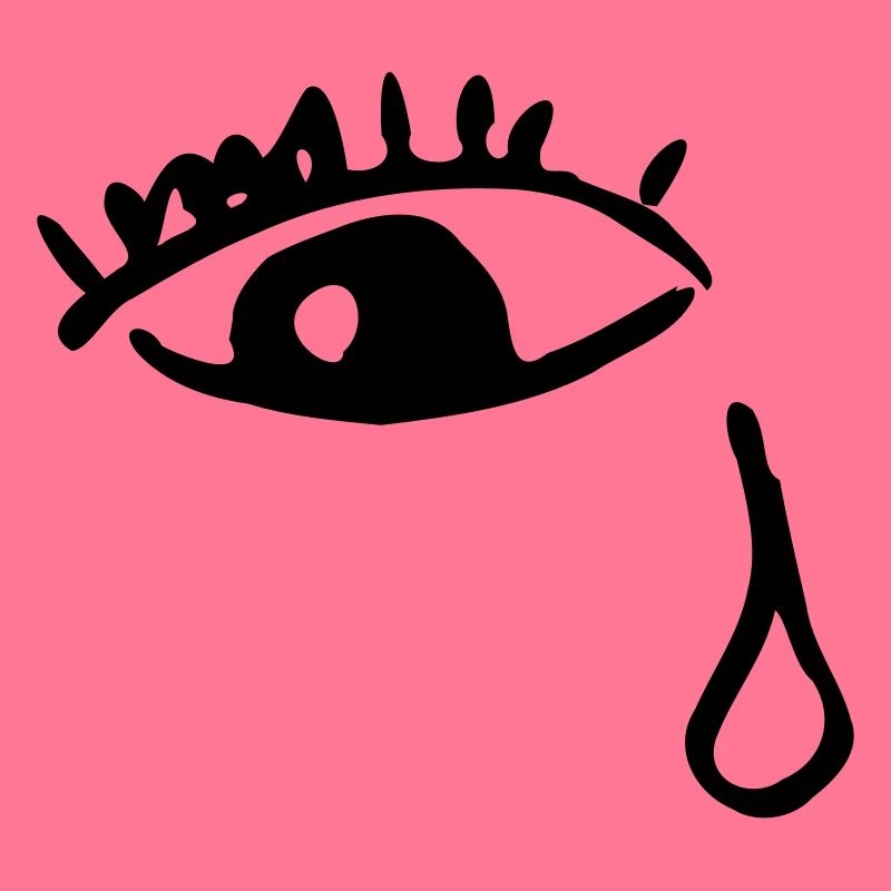 Crying eye