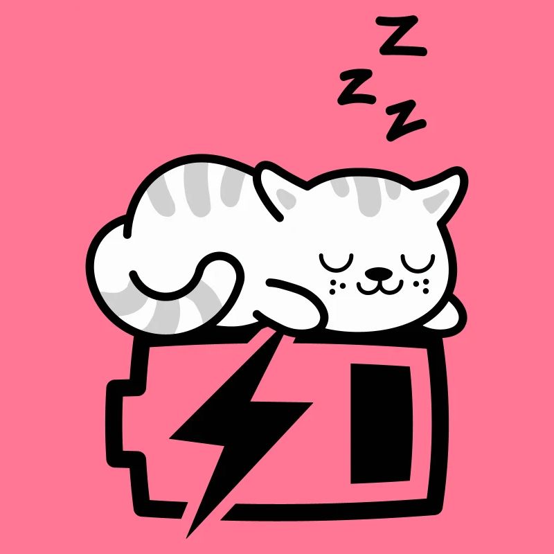 Sleepy Kitty (Farbe veränderbar - 3 Farben)