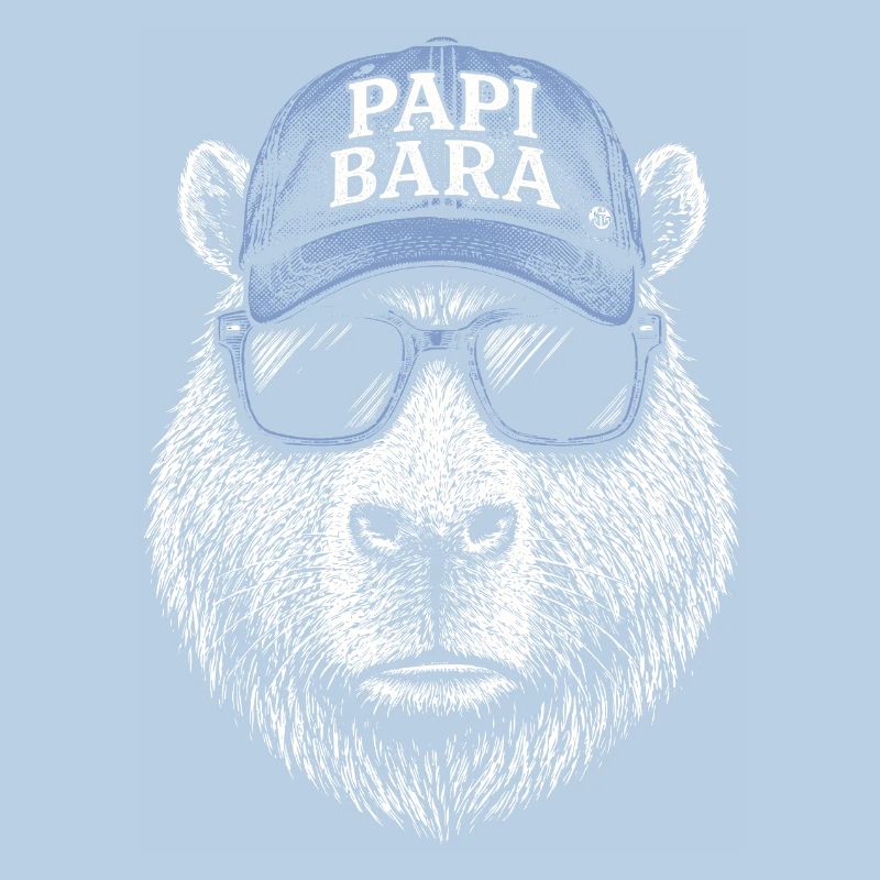Papi Bara Bear avec des lunettes de soleil