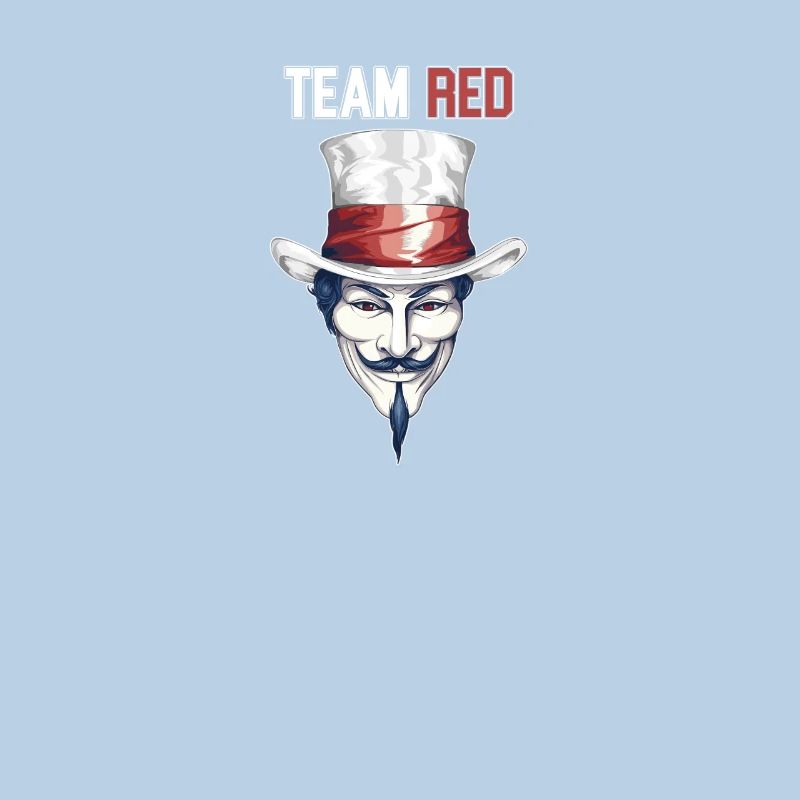 White Hat Pride: Team Red Hackathon Emblem