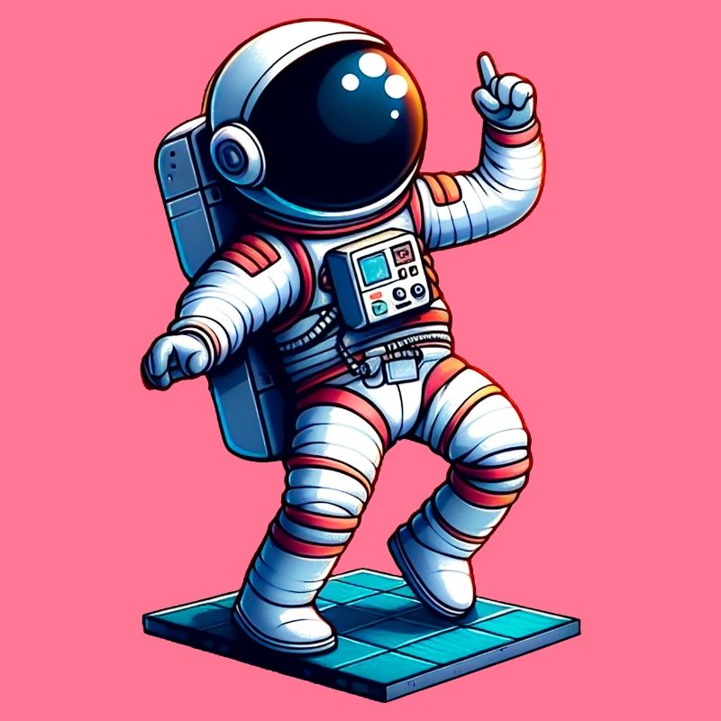 Héros De L'Espace - Mignon Astronaut
