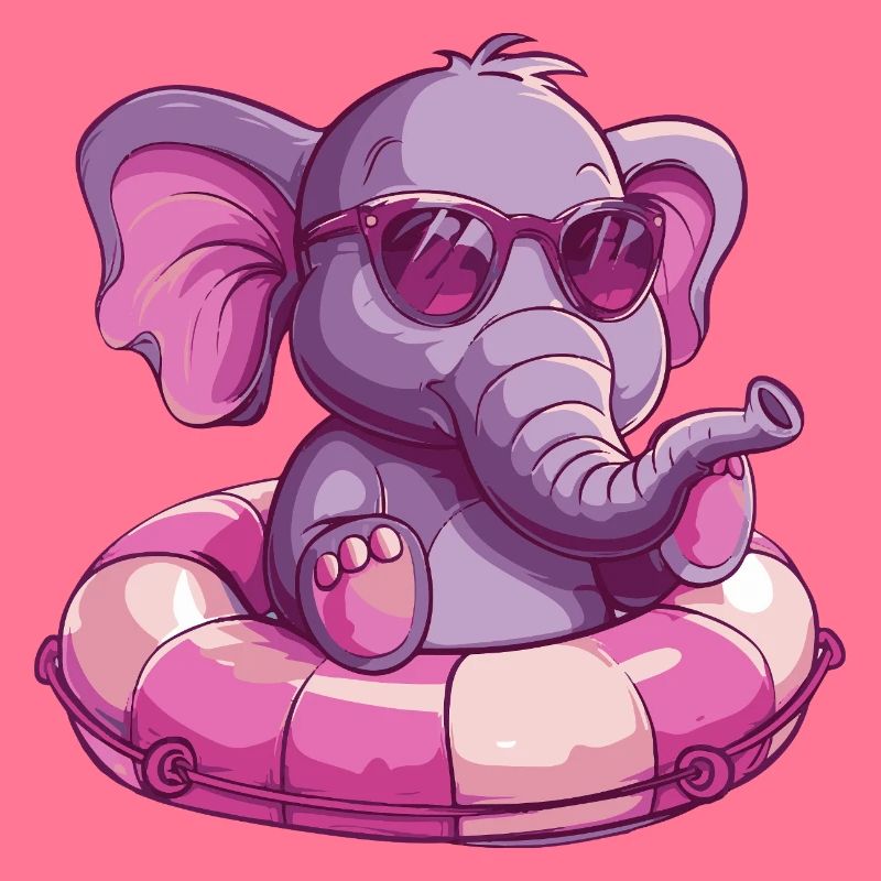 Elephant Comic Cool