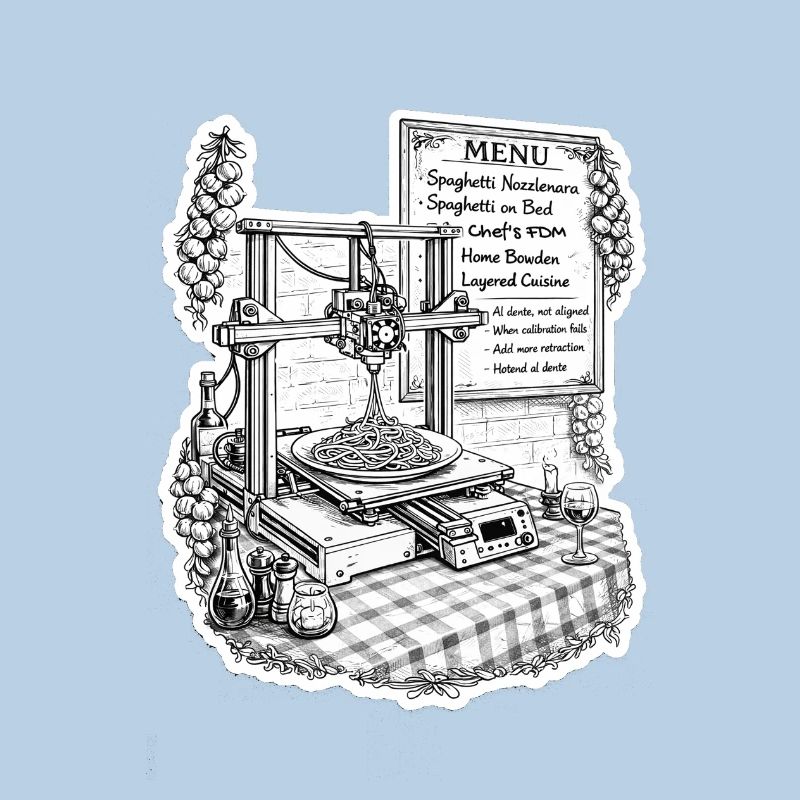 Spaghetti 3D Printer