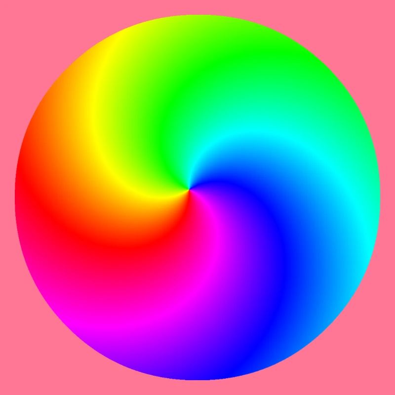 Spirale Regenbogen bunt Geschenkidee