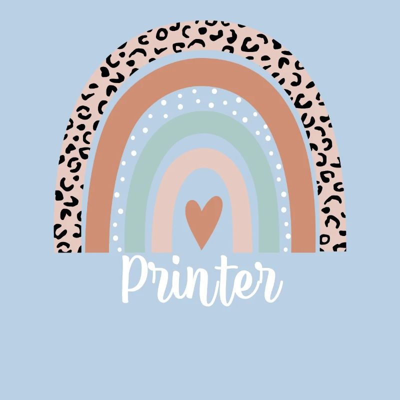 Imprimante Rainbow Leopard Funny Printer Appréciation